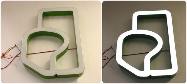 樹脂字發(fā)光工藝