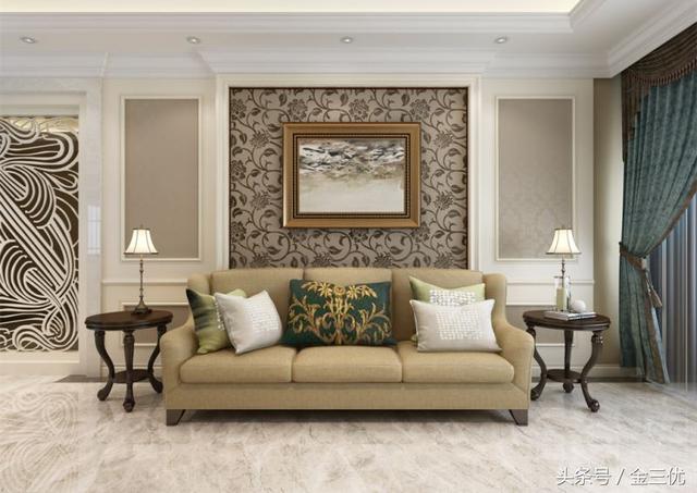 沙發(fā)背景墻不知道怎么裝修？25款不同風(fēng)格布局，總有一款你喜歡的