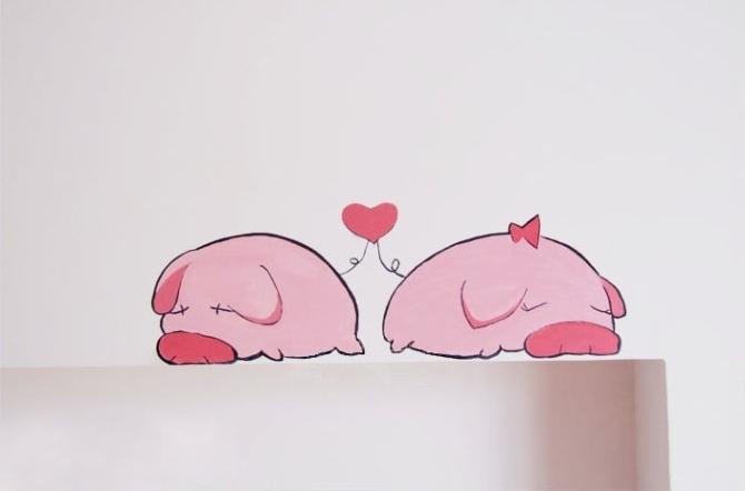 墻面手繪圖案_自己手繪墻面_墻面手繪創(chuàng)意圖案大全