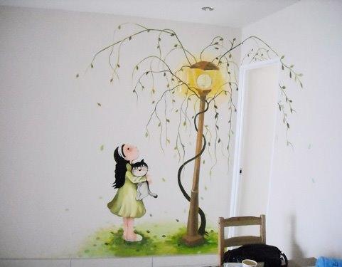 墻面手繪圖案_自己手繪墻面_墻面手繪創(chuàng)意圖案大全